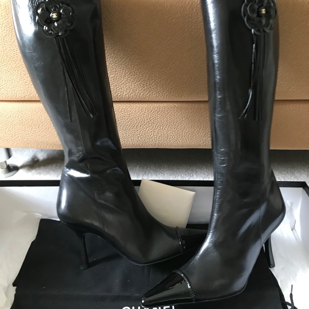 brand new chanel boots
